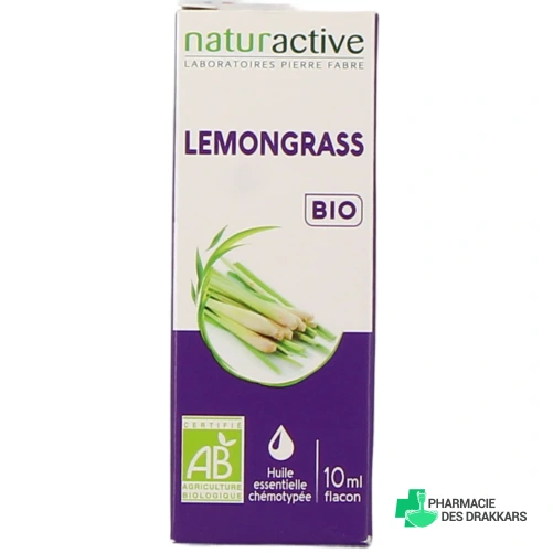 Naturactive Huile Essentielle Lemon Grass Bio