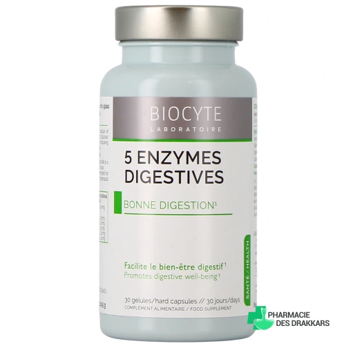 Biocyte 5 Enzymes Digestives