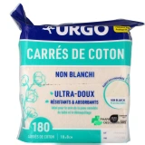 Urgo Carrés De Coton Non Blanchi - Vue 360°