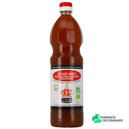 L'élixir Uberti aux 50 Extraits Végétaux Biologique