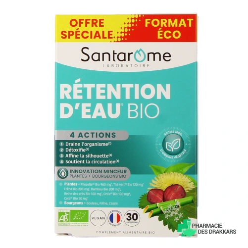Santarome Rétention d'Eau Bio