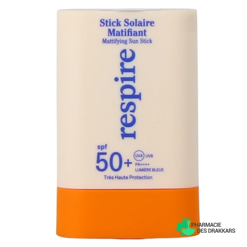Respire Stick Solaire Matifiant SPF 50+