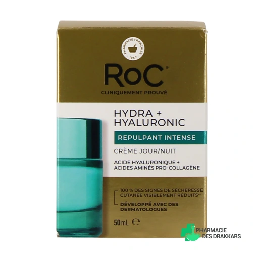 ROC Hydra + Hyaluronic Crème Jour et Nuit