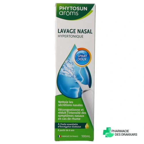 Phytosun Aroms Lavage Nasal Hypertonique Nez Bouché