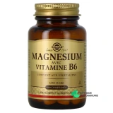 Solgar Magnésium avec Vitamine B6 - Vue 360°