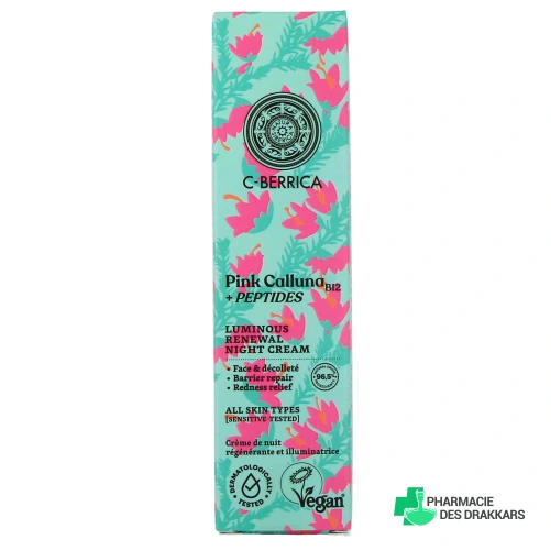 Natura Siberica C-Berrica Crème de Nuit Régénérante