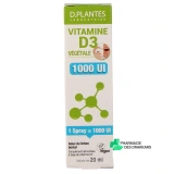 D. Plantes Vitamine D3 Végétale - Vue 360°