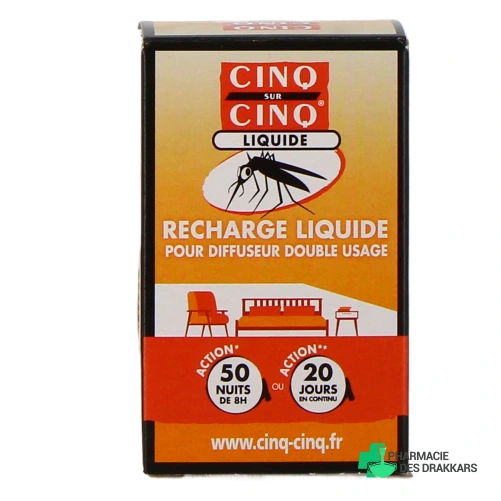 Cinq sur Cinq Recharge liquide pour diffuseur
