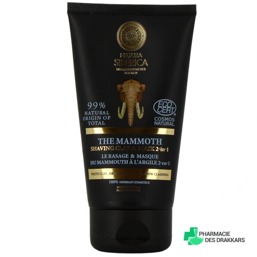 Natura Siberica Rasage et Masque du Mammouth