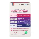 Granions Veinomix Flash 1200 mg Circulation Veineuse - Vue 360°