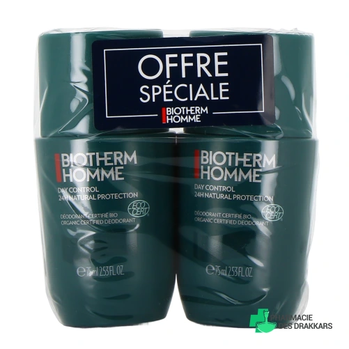 Biotherm Homme Déodorant 24h Day Control Natural Protect - Vue 360°