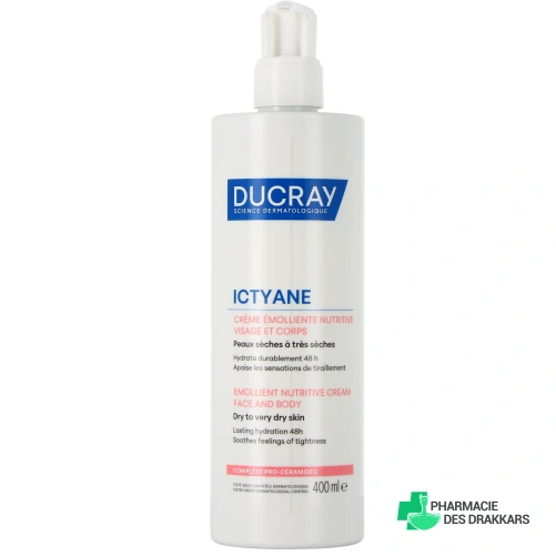 Ducray Ictyane Crème Emolliente Corps