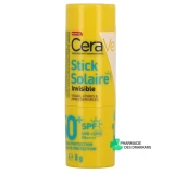 CeraVe Stick Solaire Invisible SPF50 - Vue 360°