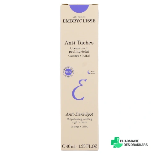 Embryolisse Crème Nuit Peeling Anti-Taches