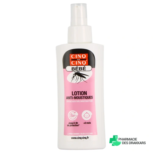 Cinq Sur Cinq Lotion Anti-Moustiques Bébé