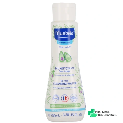 Mustela Eau nettoyante sans rinçage à l'avocat