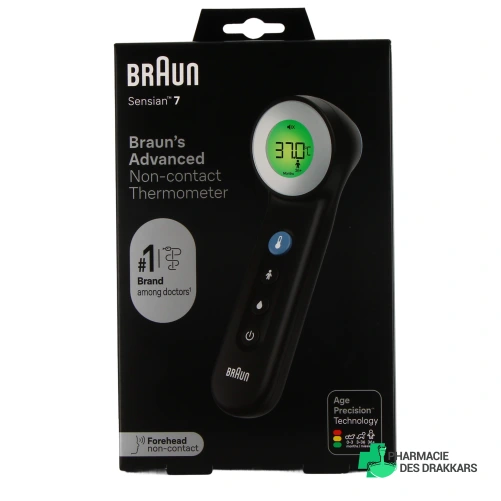 Braun Thermomètre Frontal Sans Contact Sensian 7 - Vue 360°