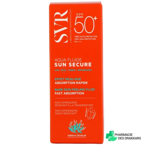 SVR Sun Secure Aqua Fluide SPF50+