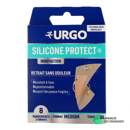 Urgo Silicone Protect + Pansements - Vue 360°