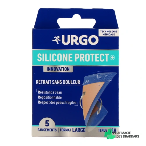Urgo Silicone Protect + Pansements - Vue 360°