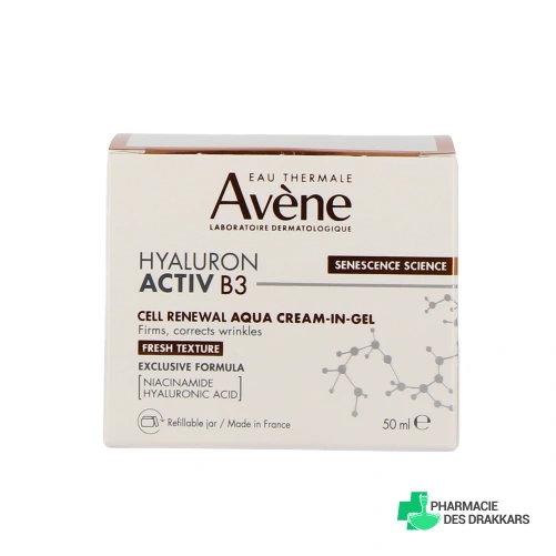 Avène Hyaluron Activ B3 Aqua Gel-Crème - Vue 360°