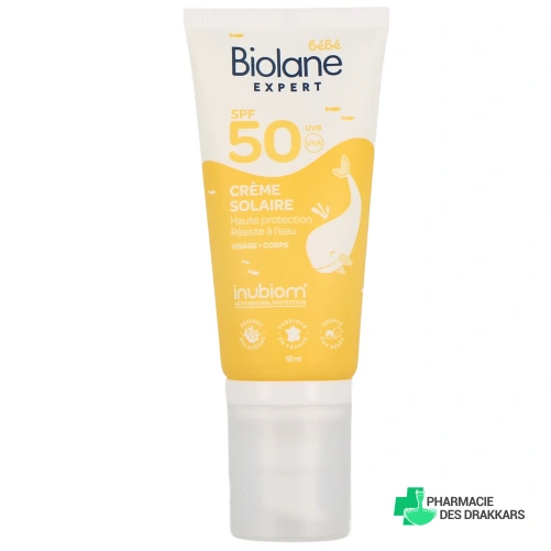 Biolane Expert Crème Solaire Bébé SPF 50+