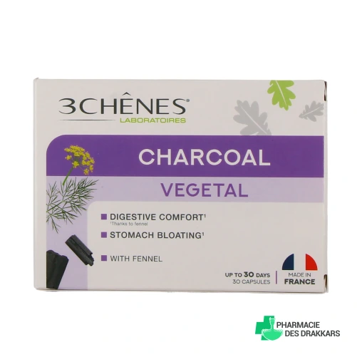 3 Chênes Charbon Végétal - Vue 360°