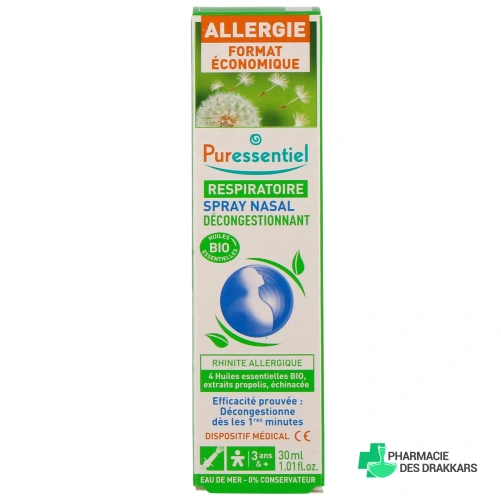 Puressentiel Spray Nasal Décongestionnant