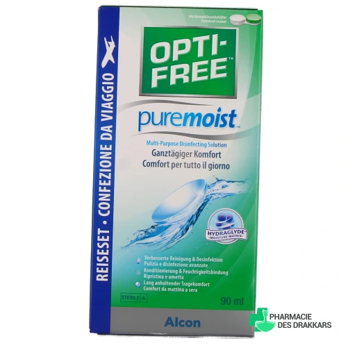 Opti Free PureMoist Solution pour Lentilles
