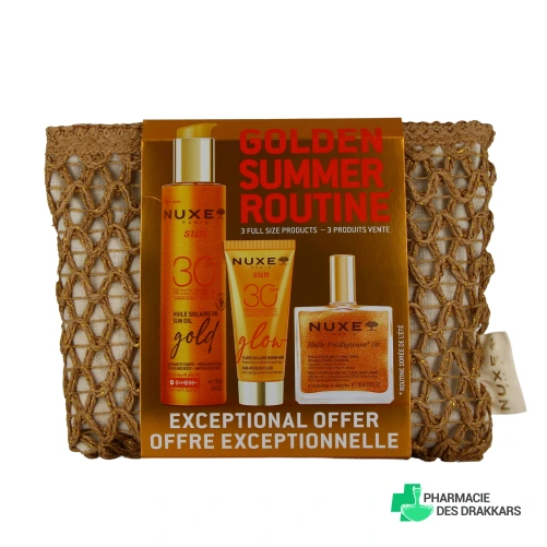 Nuxe Sun Trousse Golden Summer - Vue 360°