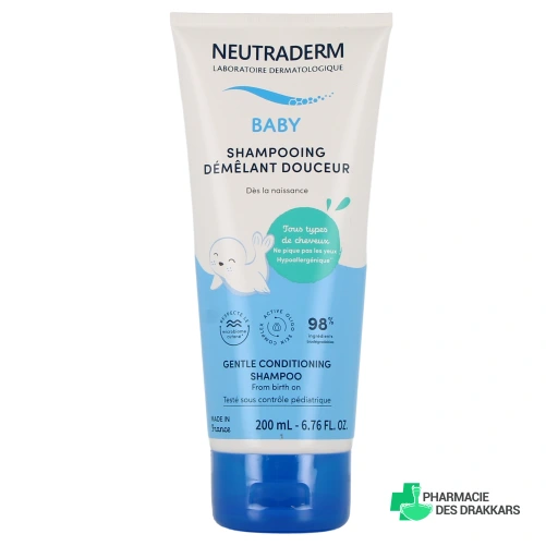 Neutraderm Baby Shampooing Démêlant Douceur
