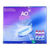 Aosept Plus Solution Lentilles - Vue 360°