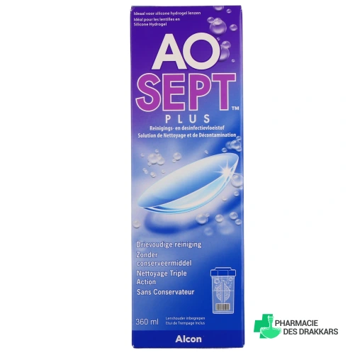 Aosept Plus Solution Lentilles