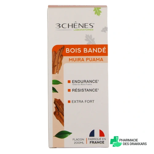 3 Chênes Bois Bandé Endurance et Résistance