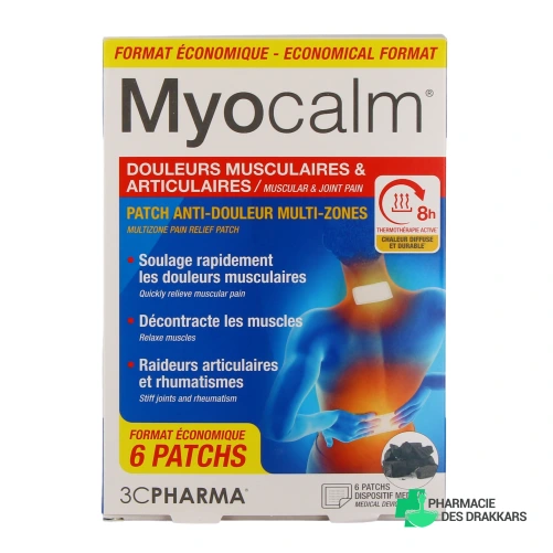 Myocalm Patchs Douleurs Musculaires