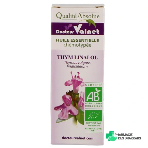 Docteur Valnet Huile Essentielle Thym Linalol