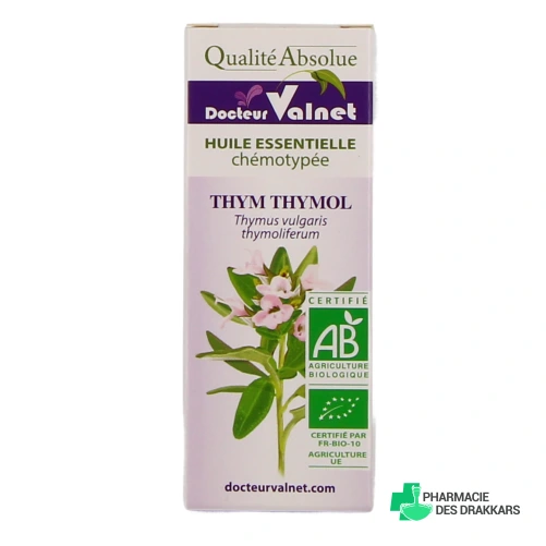 Docteur Valnet Huile Essentielle Thym Thymol