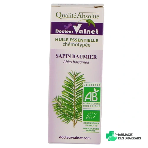 Docteur Valnet Huile Essentielle Sapin Baumier - Vue 360°