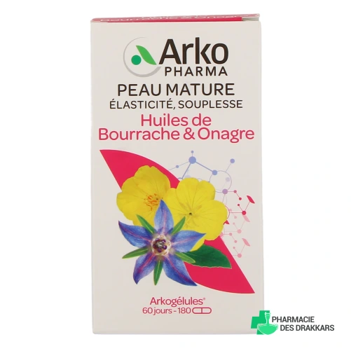 Arkogélules Bourrache & Onagre