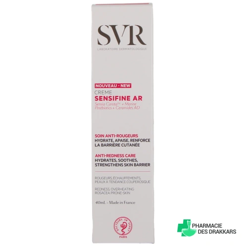 Sensifine AR Soin intensif hydratant apaisant anti-rougeurs