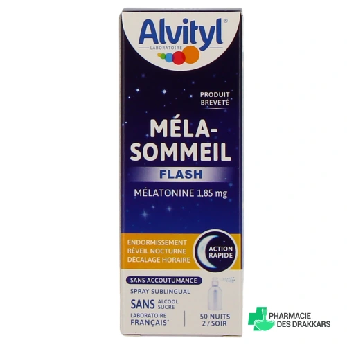 Alvityl Méla Sommeil Flash Spray - Vue 360°