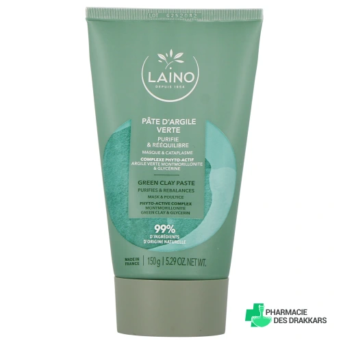Laino Pâte d'argile verte prête à l'emploi