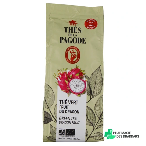 Thés de la Pagode Thé Vert du Dragon Bio