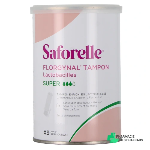 Florgynal Tampon Lactobacilles by Saforelle