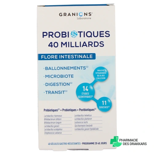 Granions Probiotiques Flore Intestinale
