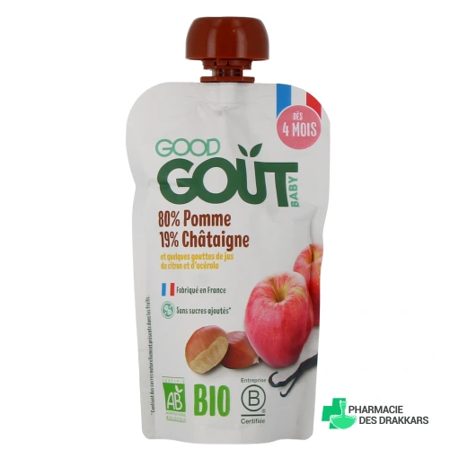 Good Goût Compote Bébé dès 4 mois