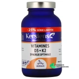 Kersiens Vitamines D3 + K2 - Vue 360°