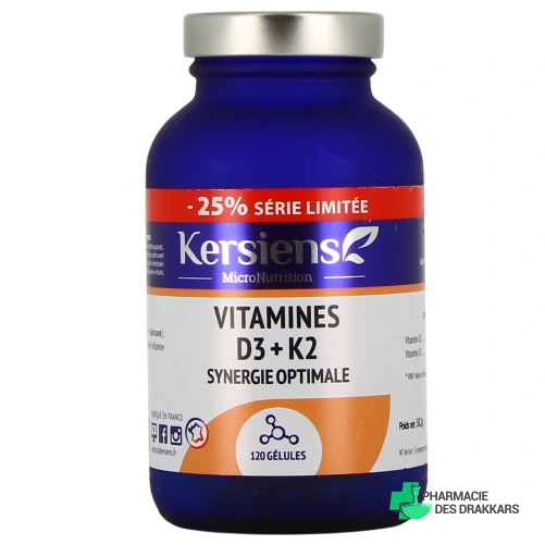 Kersiens Vitamines D3 + K2