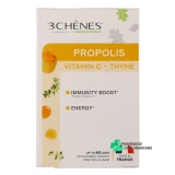 3 Chênes Propolis Pastilles - Vue 360°