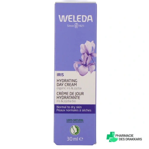 Weleda Iris Crème de Jour Hydratante Bio - Vue 360°
